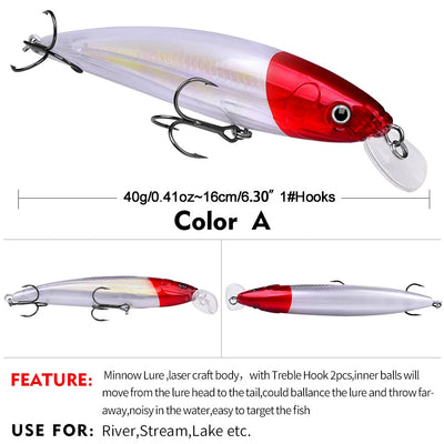 PRISM 160 Floating Minnow 6-5/16" - 1-3/8oz