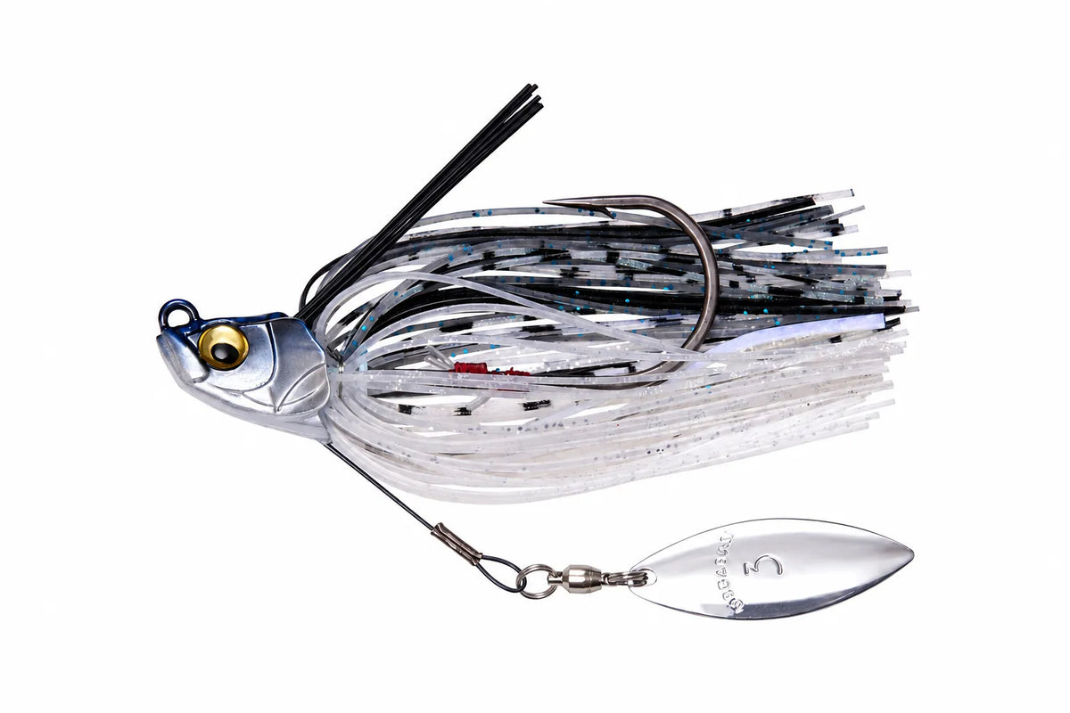 SCOUT 90 Spinnerbait 3-1:2" - 1:2oz-white-1