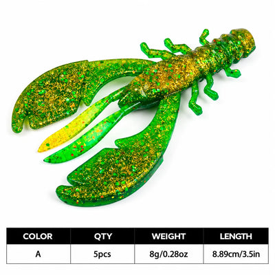 SCUTUM 89 Creature Bait 3-1_2_ - 5_16oz (5 Pcs)-info-1