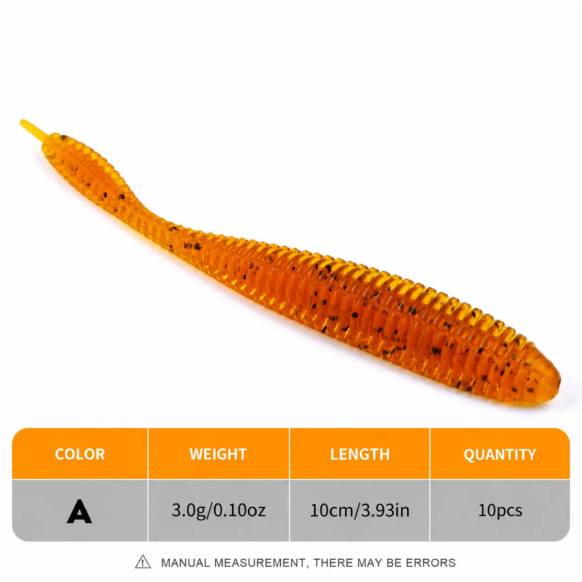 SHADOW 100 Soft Bait 4" - 1:8oz (10 Pcs)-info-1