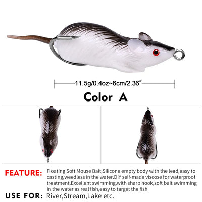 SLINGER 60 Hollow Body Frog 2-3:8" - 3:8oz (1 Pc)-info-1