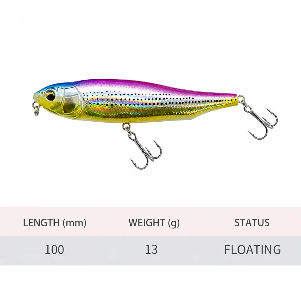 STRIDER 100 Floating Pencil 3-15:16" - 7:16oz-info-1