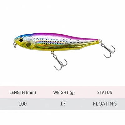 STRIDER 100 Floating Pencil 3-15:16" - 7:16oz-info-1