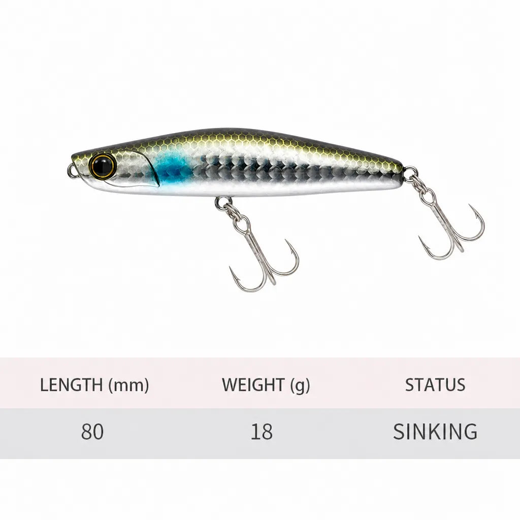 TALON 80 Sinking Pencil 3-1:8" - 5:8oz-info-1