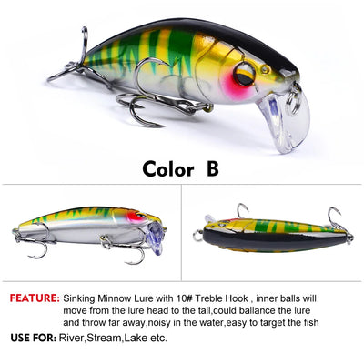 TRACER 50 Sinking Minnow 1-7/8" - 3/16oz