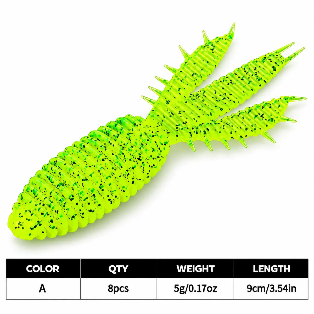 VANDAL 90 Creature Bait 3-1:2" - 3:16oz (8 Pcs)-info-1