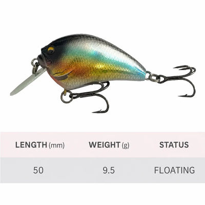 VANGUARD 50 Floating Crank 2" - 3:8oz-info-1