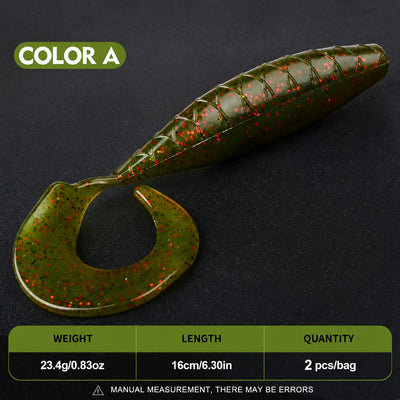 VIPER 160 Soft Bait 6-1:4" - 13:16oz (2 Pcs)-info-1