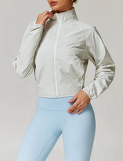 Fitness Yoga Quick Dry Zipper Jacket