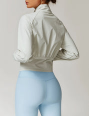 Fitness Yoga Quick Dry Zipper Jacket