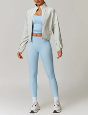 Fitness Yoga Quick Dry Zipper Jacket