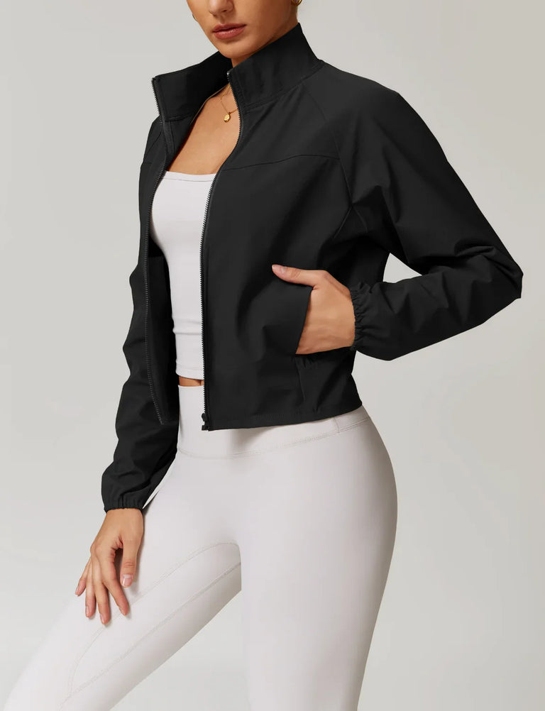 Fitness Yoga Quick Dry Zipper Jacket