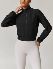 Fitness Yoga Quick Dry Zipper Jacket