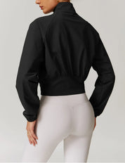 Fitness Yoga Quick Dry Zipper Jacket