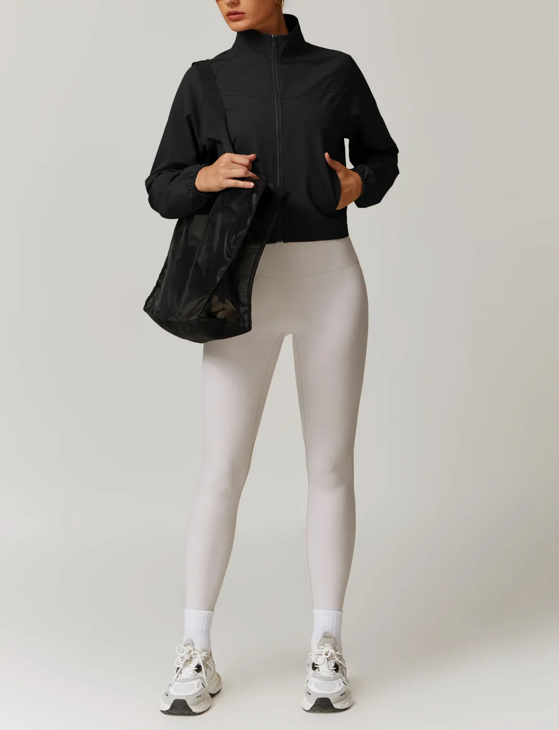Fitness Yoga Quick Dry Zipper Jacket