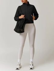 Fitness Yoga Quick Dry Zipper Jacket