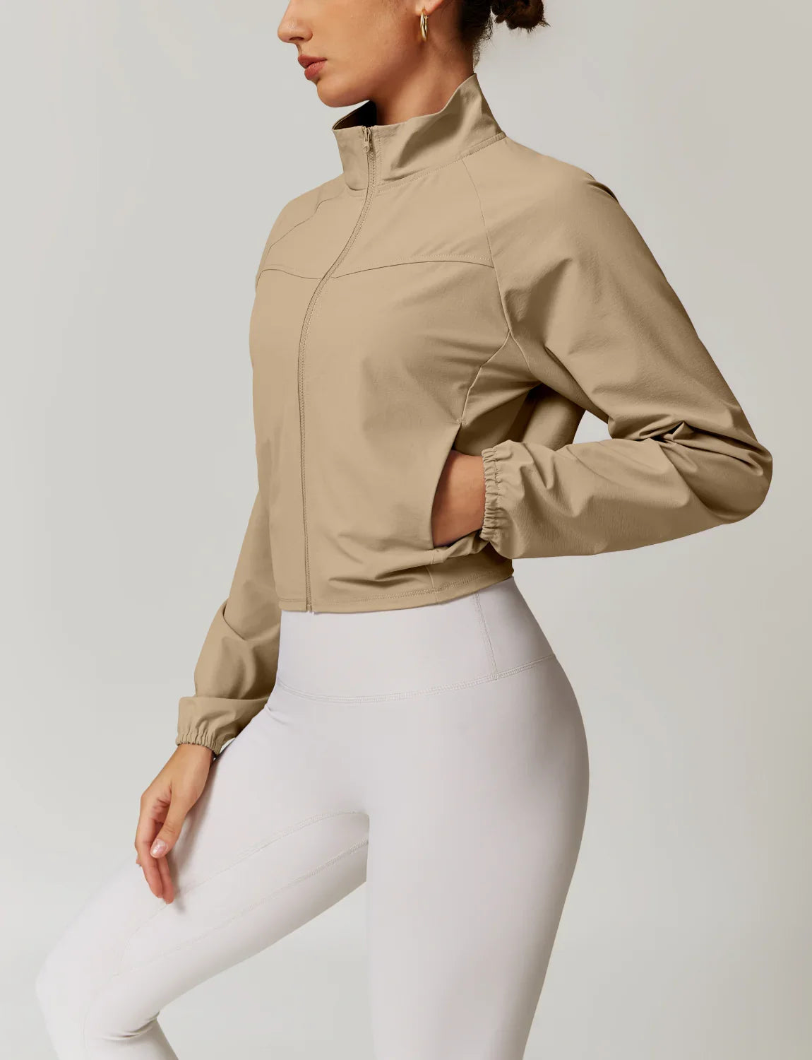 Fitness Yoga Quick Dry Zipper Jacket