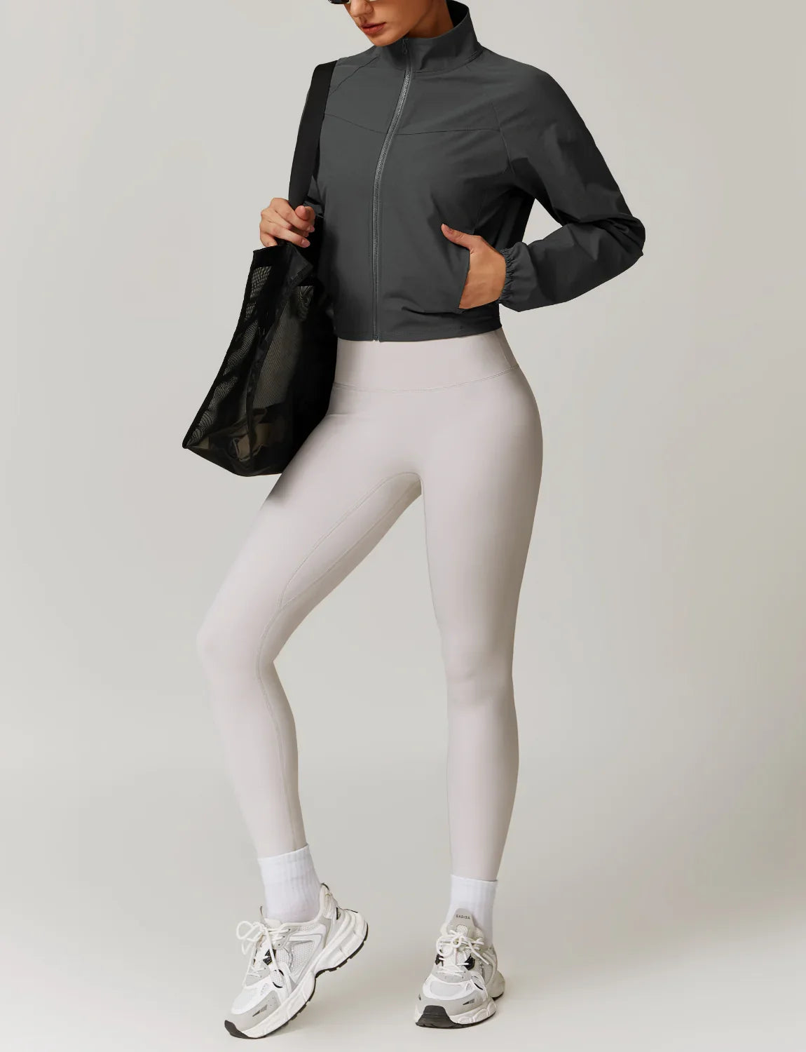 Fitness Yoga Quick Dry Zipper Jacket