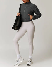 Fitness Yoga Quick Dry Zipper Jacket