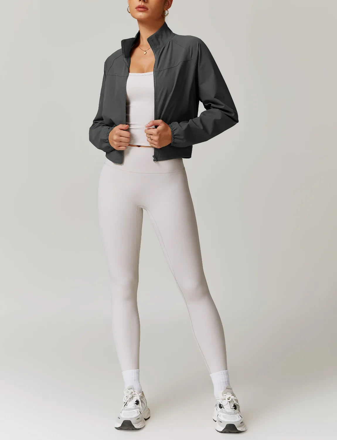 Fitness Yoga Quick Dry Zipper Jacket