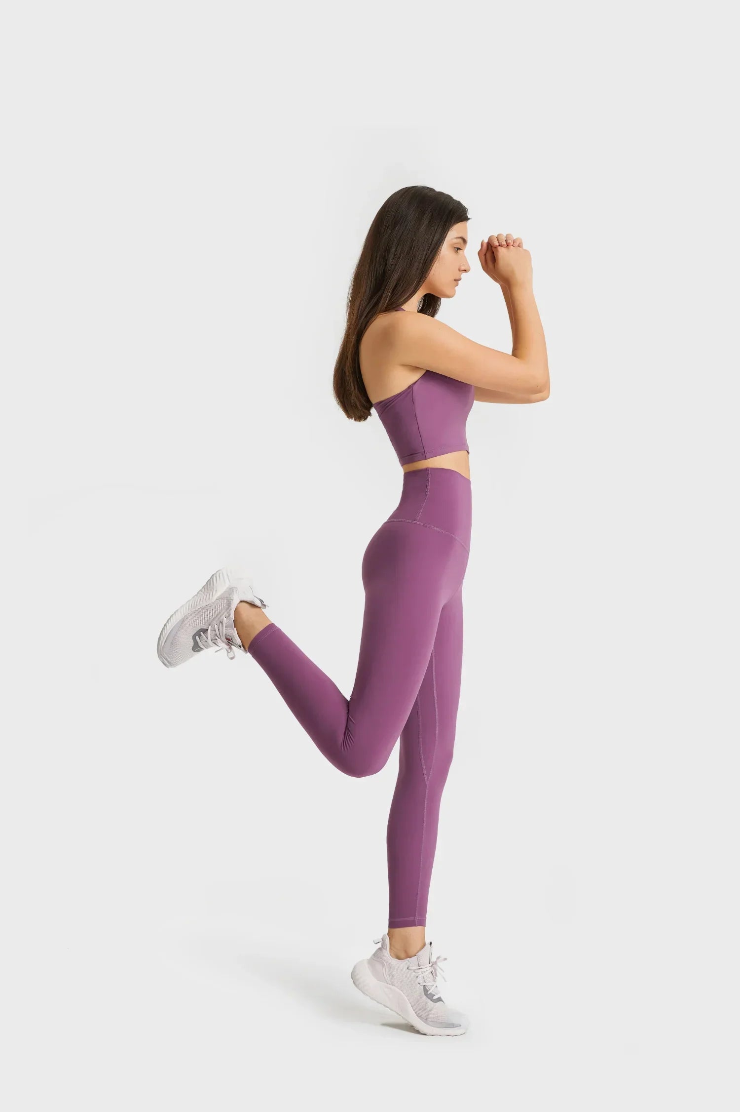 Leggings de yoga ultra doux - Violet