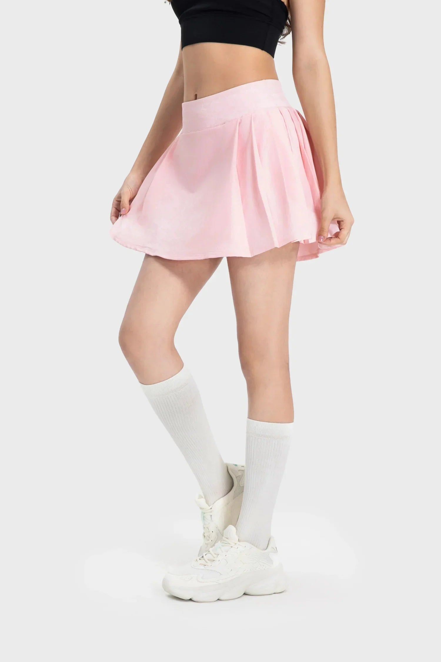 Jupe de yoga All Day Fitness - Rose