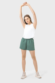 Yoga Fitness All Day Shorts-Grün