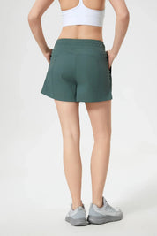 Velafit All Day Sports Shorts-Green
