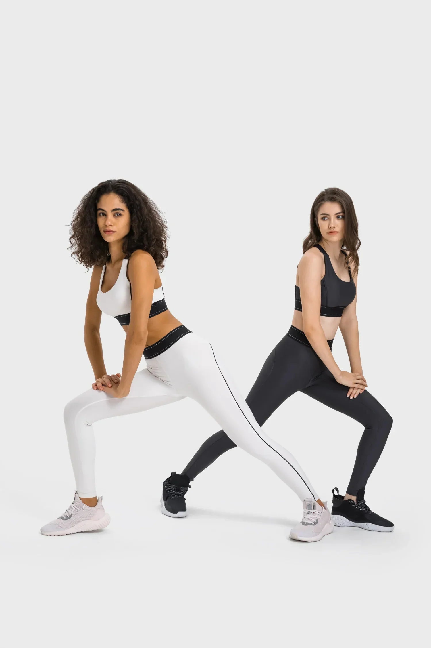 Active Training Yoga Fitness Leggings-Schwarz