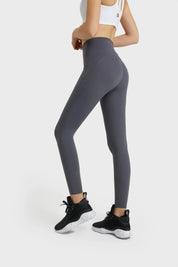 All Day Yoga Training Sports Leggings-Gem gray