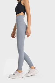 Leggings de yoga ultra doux - Gris Streamer