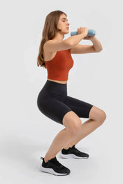 Athlete Gym Yoga Tank-Rauchrot
