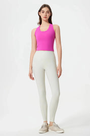 Power Medium Impact Bra Tank-Pink