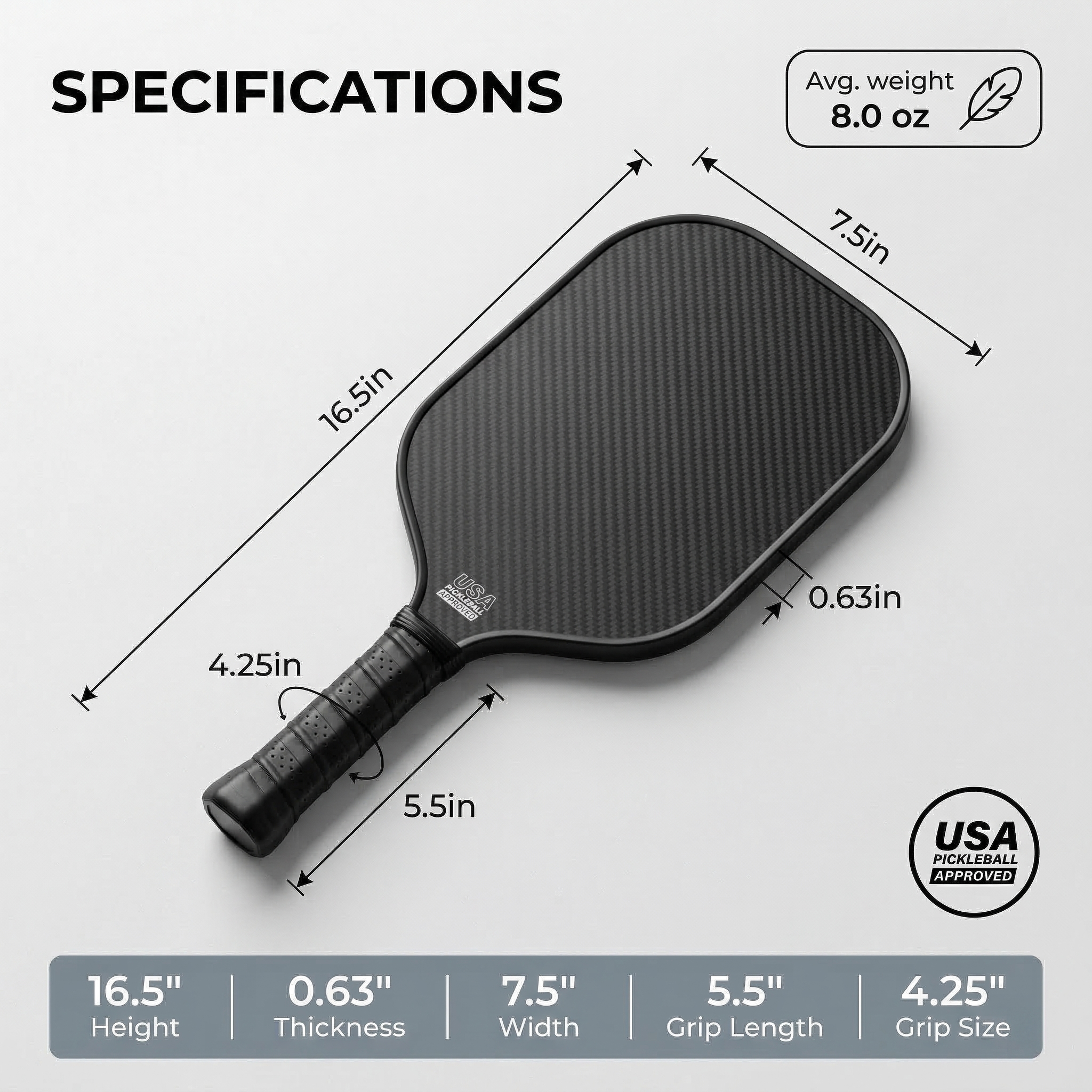 VELAFIT - BREEZELINE PICKLEBALL PADDLE