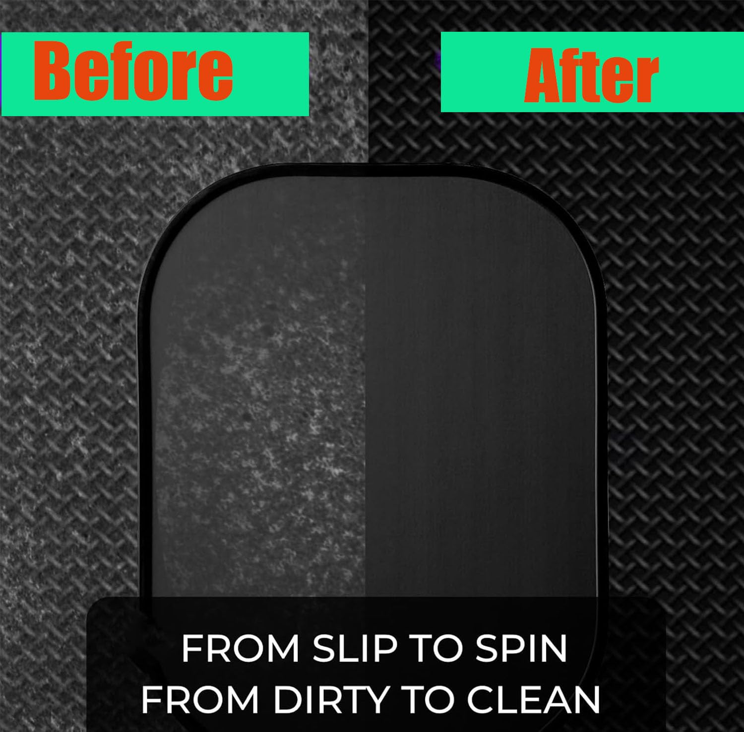 Pickleball paddle eraser